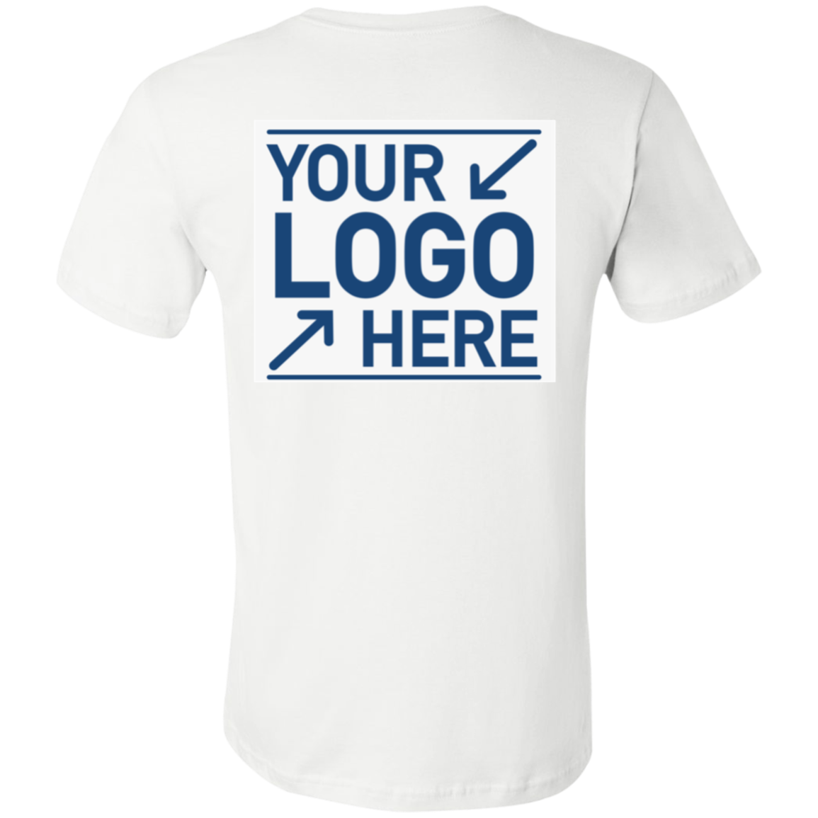 Custom Branded Unisex Jersey Short-Sleeve T-Shirt