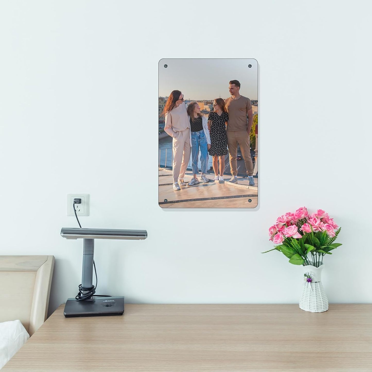 Custom Printed Wall Mount Metal Sign